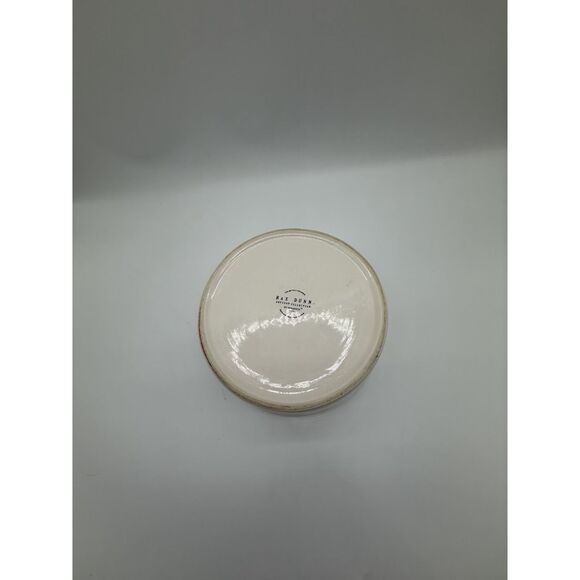 Rae Dunn 8" x 3-1/2" Heavy Thick "TOP DOG" ceramic pet bowl - Picture 3 of 6